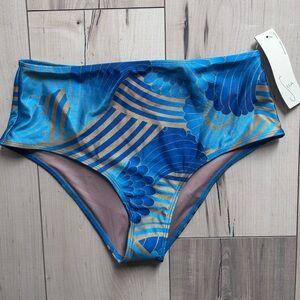 Seea Soleil High Waist Bikini Bottom - Seaflower - L